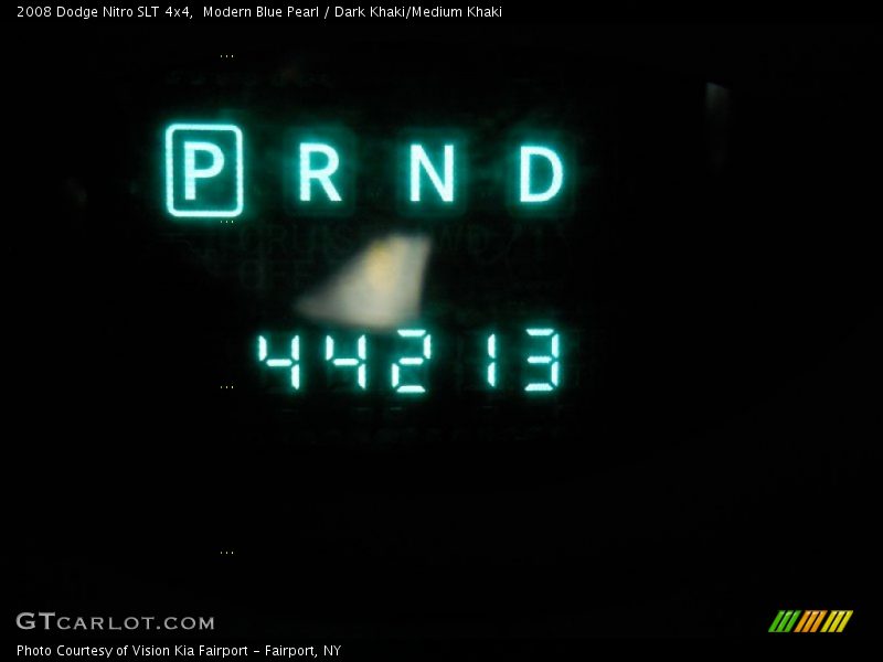 Modern Blue Pearl / Dark Khaki/Medium Khaki 2008 Dodge Nitro SLT 4x4