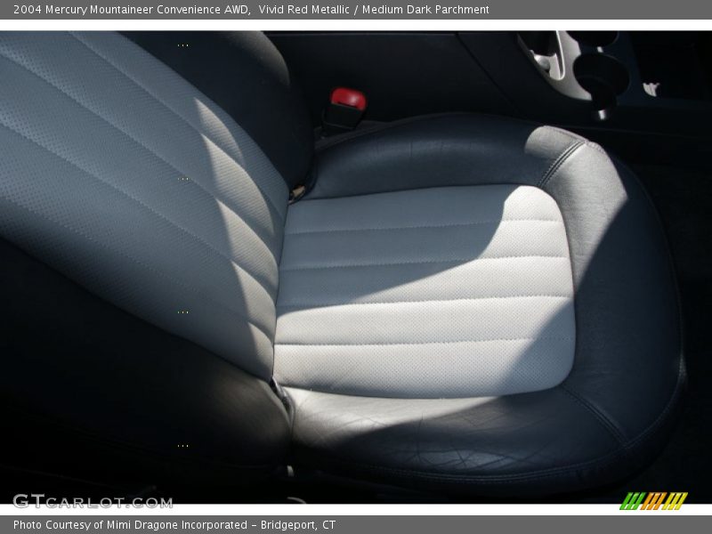 Vivid Red Metallic / Medium Dark Parchment 2004 Mercury Mountaineer Convenience AWD