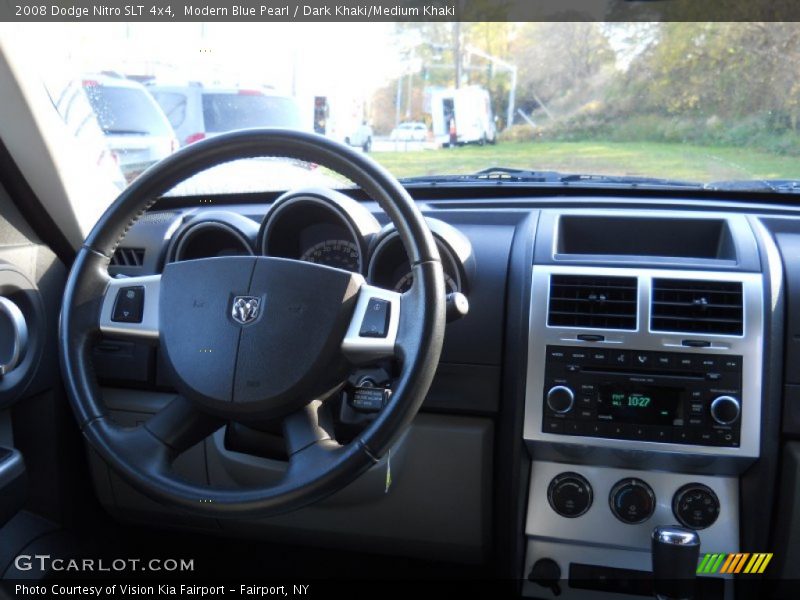 Modern Blue Pearl / Dark Khaki/Medium Khaki 2008 Dodge Nitro SLT 4x4