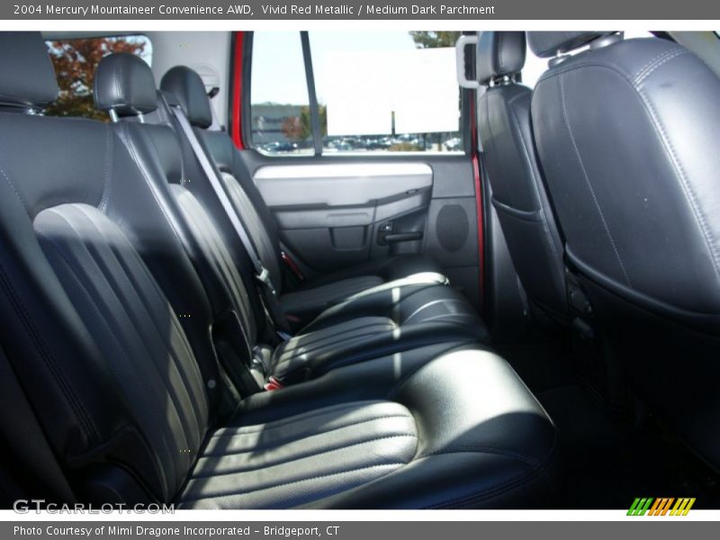 Vivid Red Metallic / Medium Dark Parchment 2004 Mercury Mountaineer Convenience AWD