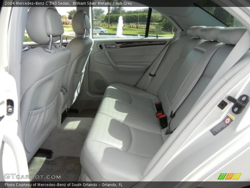 Brilliant Silver Metallic / Ash Grey 2004 Mercedes-Benz C 240 Sedan