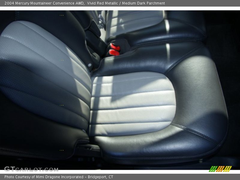 Vivid Red Metallic / Medium Dark Parchment 2004 Mercury Mountaineer Convenience AWD