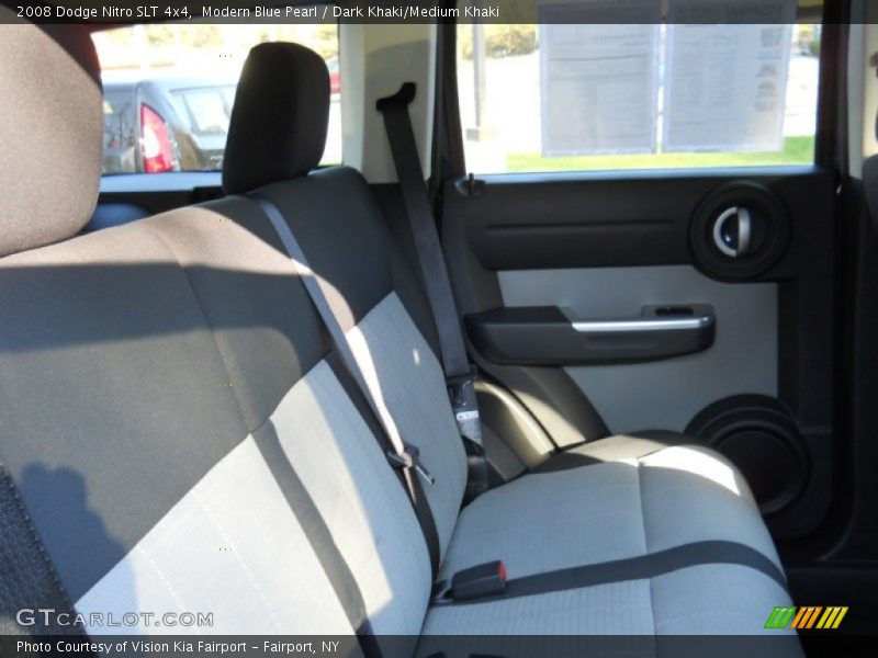 Modern Blue Pearl / Dark Khaki/Medium Khaki 2008 Dodge Nitro SLT 4x4