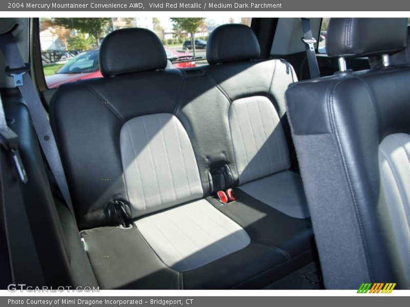 Vivid Red Metallic / Medium Dark Parchment 2004 Mercury Mountaineer Convenience AWD