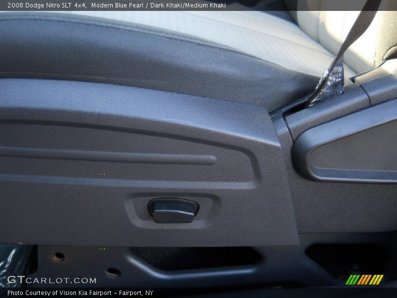 Modern Blue Pearl / Dark Khaki/Medium Khaki 2008 Dodge Nitro SLT 4x4