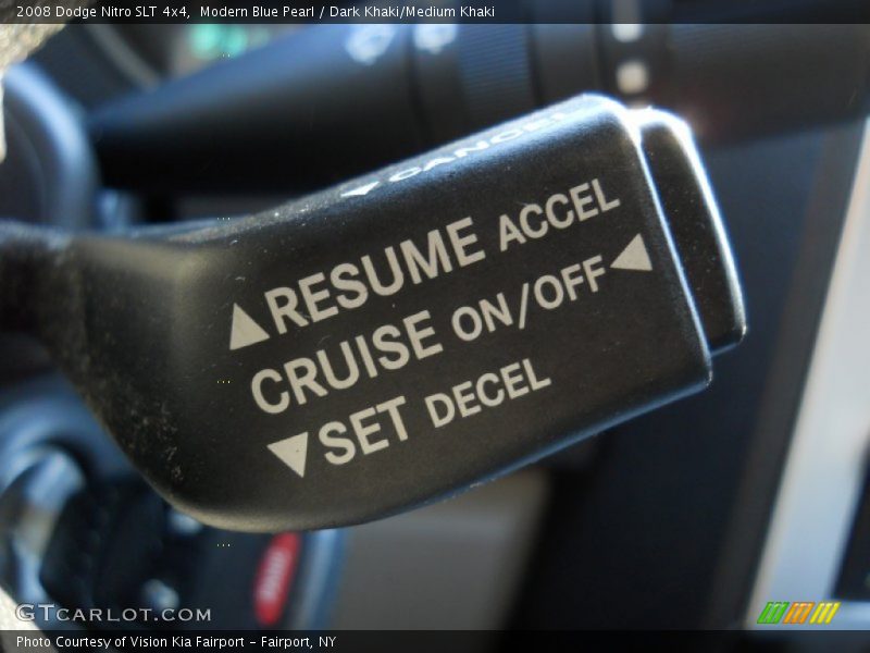 Modern Blue Pearl / Dark Khaki/Medium Khaki 2008 Dodge Nitro SLT 4x4