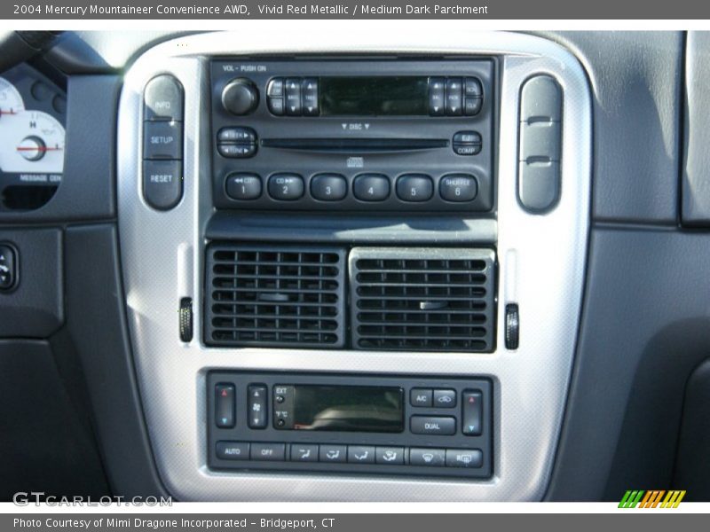 Vivid Red Metallic / Medium Dark Parchment 2004 Mercury Mountaineer Convenience AWD