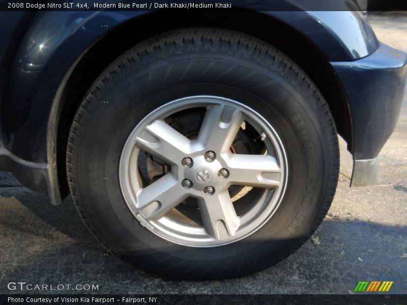 Modern Blue Pearl / Dark Khaki/Medium Khaki 2008 Dodge Nitro SLT 4x4