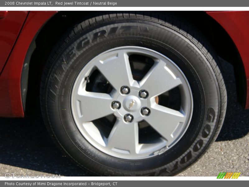 Red Jewel Tintcoat / Neutral Beige 2008 Chevrolet Impala LT