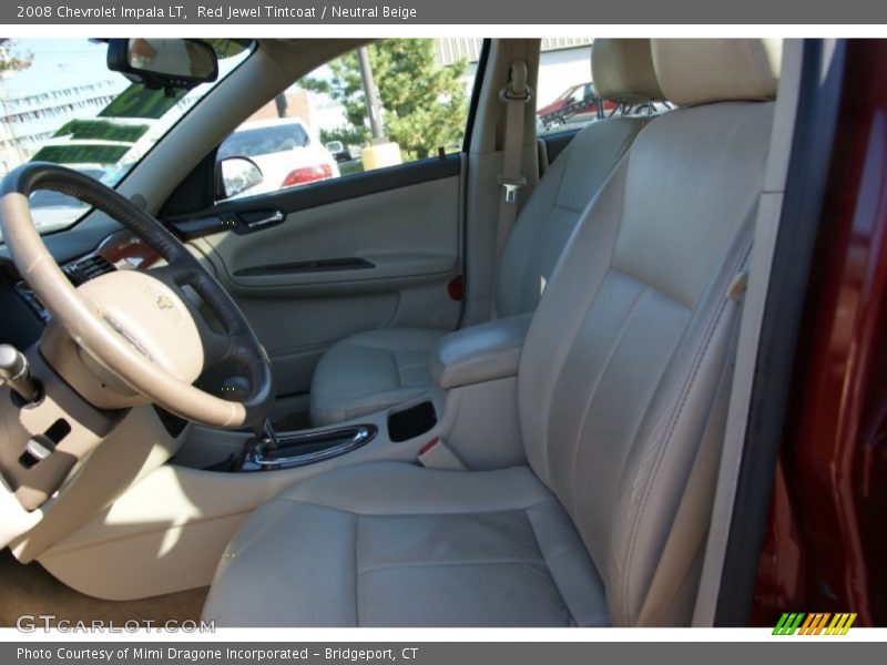 Red Jewel Tintcoat / Neutral Beige 2008 Chevrolet Impala LT