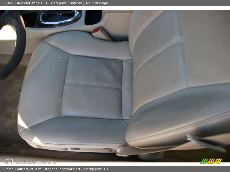 Red Jewel Tintcoat / Neutral Beige 2008 Chevrolet Impala LT