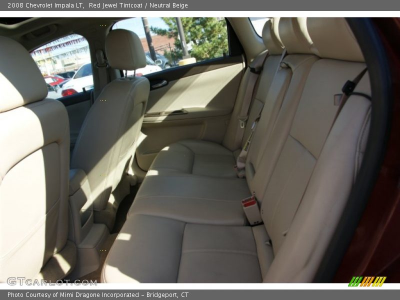 Red Jewel Tintcoat / Neutral Beige 2008 Chevrolet Impala LT