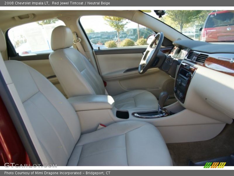 Red Jewel Tintcoat / Neutral Beige 2008 Chevrolet Impala LT