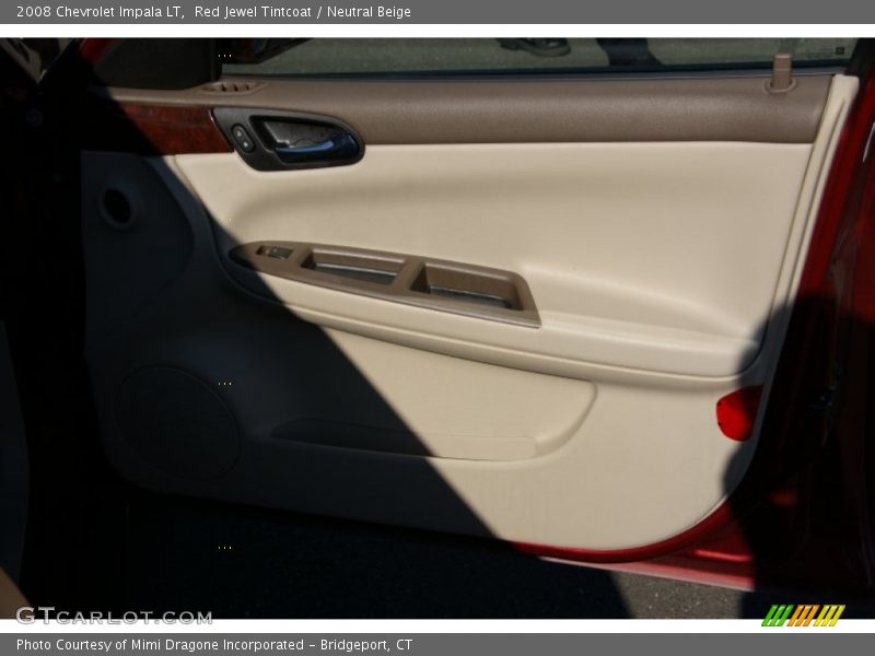 Red Jewel Tintcoat / Neutral Beige 2008 Chevrolet Impala LT