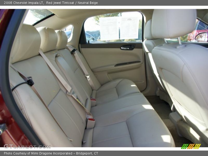 Red Jewel Tintcoat / Neutral Beige 2008 Chevrolet Impala LT