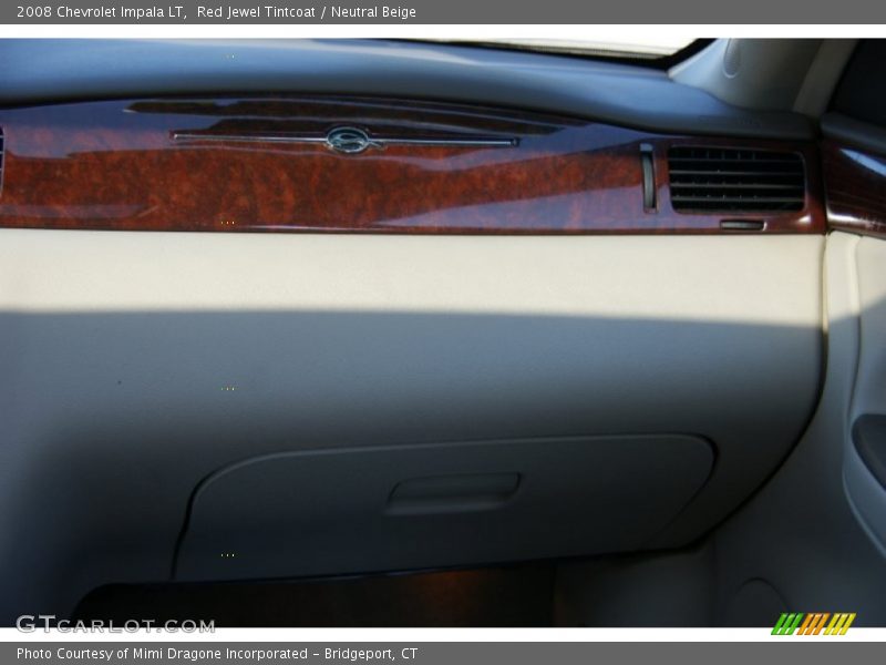 Red Jewel Tintcoat / Neutral Beige 2008 Chevrolet Impala LT