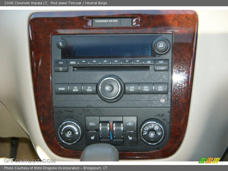 Red Jewel Tintcoat / Neutral Beige 2008 Chevrolet Impala LT