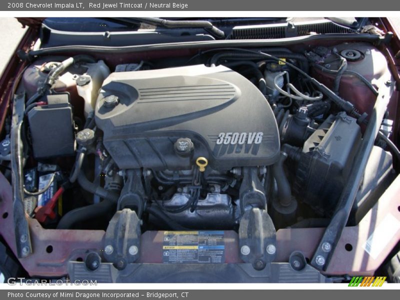 Red Jewel Tintcoat / Neutral Beige 2008 Chevrolet Impala LT