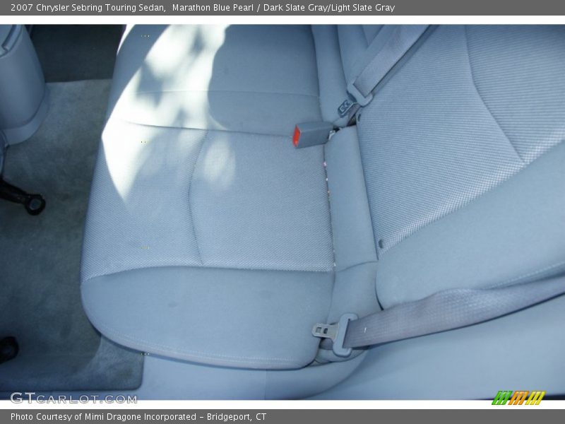 Marathon Blue Pearl / Dark Slate Gray/Light Slate Gray 2007 Chrysler Sebring Touring Sedan