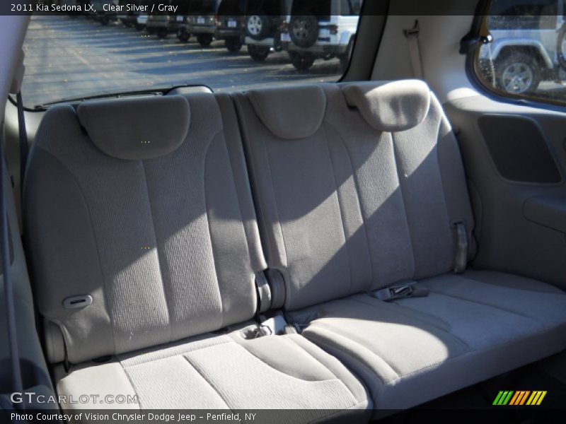 Clear Silver / Gray 2011 Kia Sedona LX