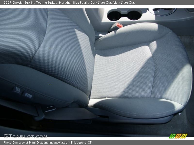 Marathon Blue Pearl / Dark Slate Gray/Light Slate Gray 2007 Chrysler Sebring Touring Sedan