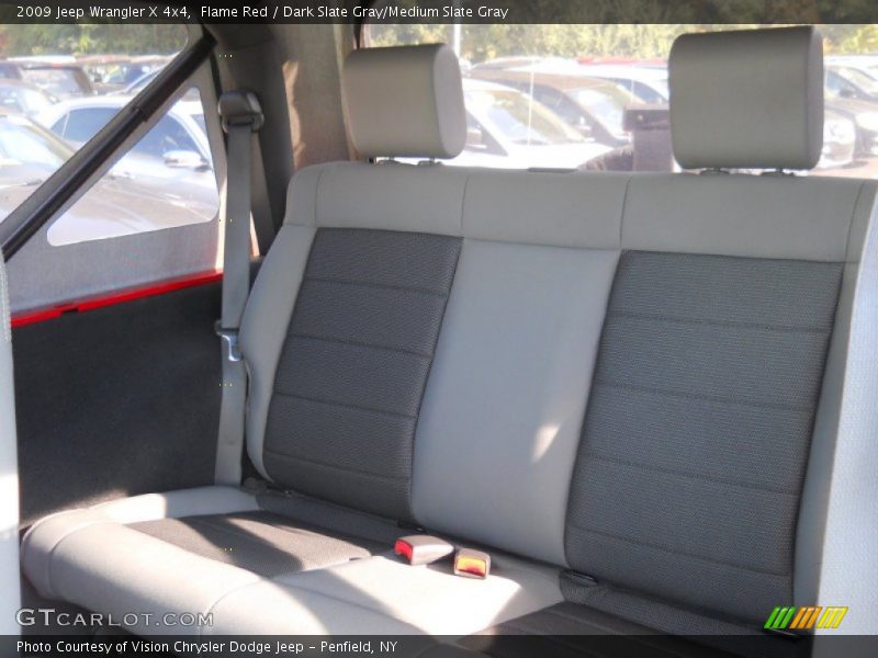 Flame Red / Dark Slate Gray/Medium Slate Gray 2009 Jeep Wrangler X 4x4