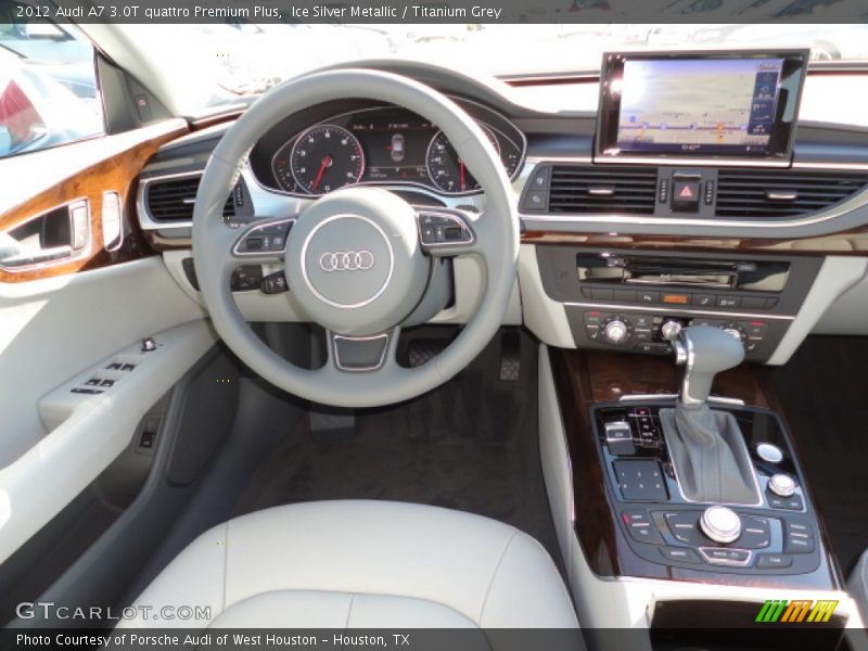 Dashboard of 2012 A7 3.0T quattro Premium Plus