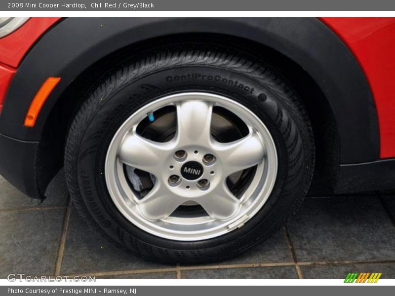 Chili Red / Grey/Black 2008 Mini Cooper Hardtop