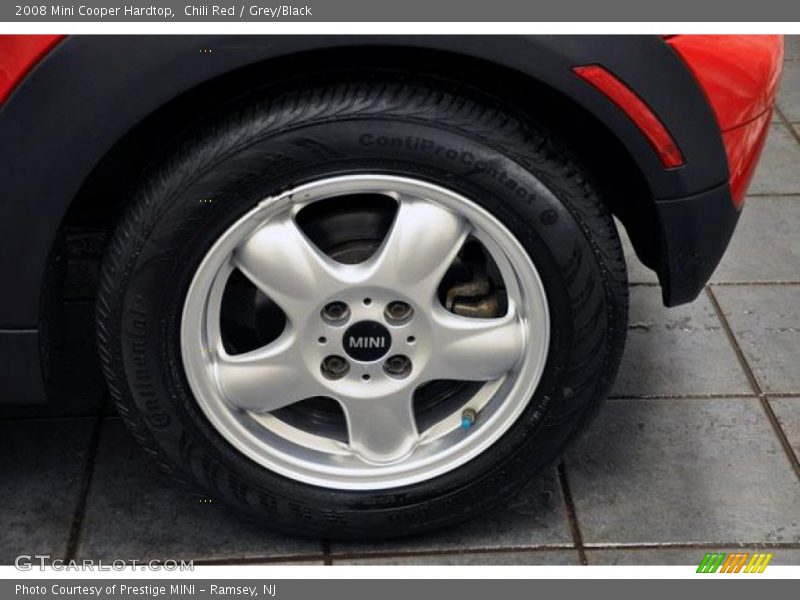 Chili Red / Grey/Black 2008 Mini Cooper Hardtop