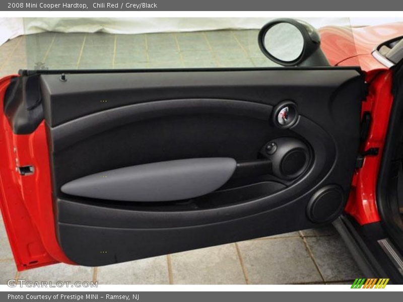 Chili Red / Grey/Black 2008 Mini Cooper Hardtop