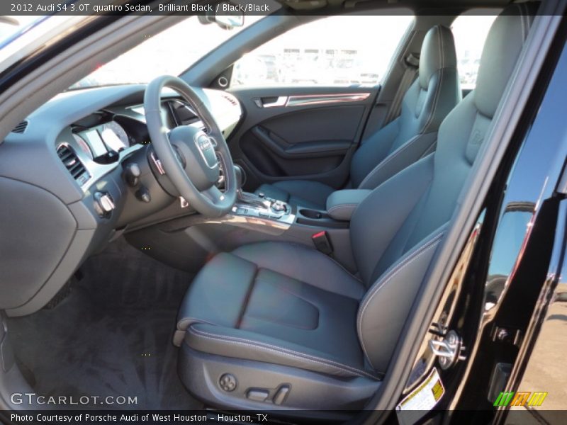  2012 S4 3.0T quattro Sedan Black/Black Interior
