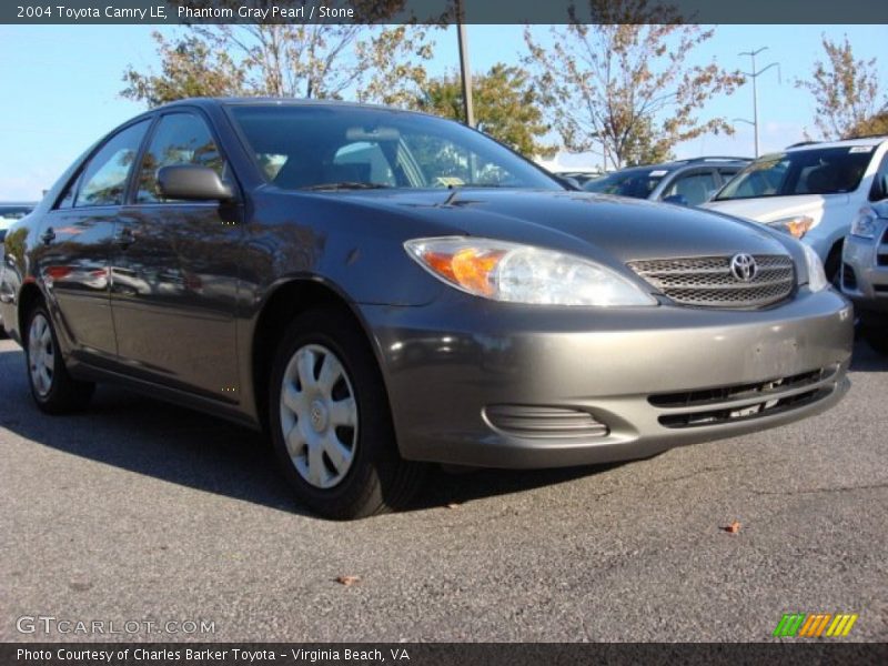 Phantom Gray Pearl / Stone 2004 Toyota Camry LE