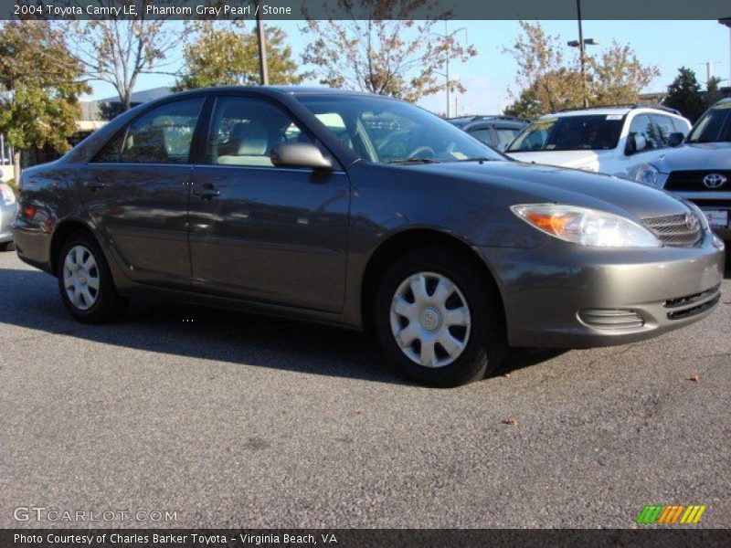 Phantom Gray Pearl / Stone 2004 Toyota Camry LE