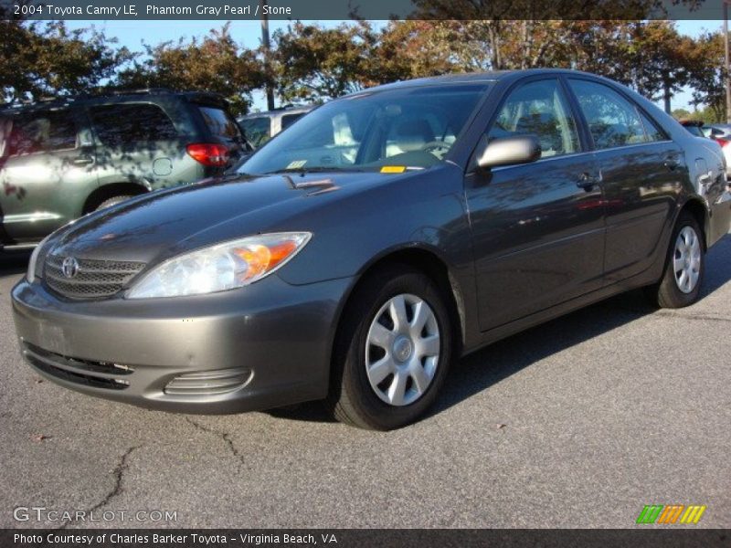 Phantom Gray Pearl / Stone 2004 Toyota Camry LE