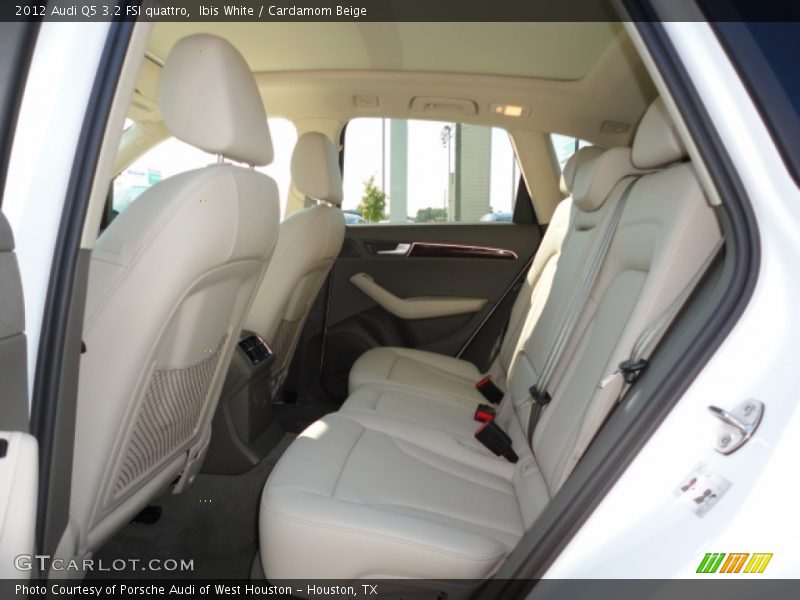 Ibis White / Cardamom Beige 2012 Audi Q5 3.2 FSI quattro