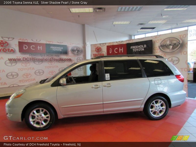 Silver Shadow Pearl / Stone Gray 2006 Toyota Sienna XLE