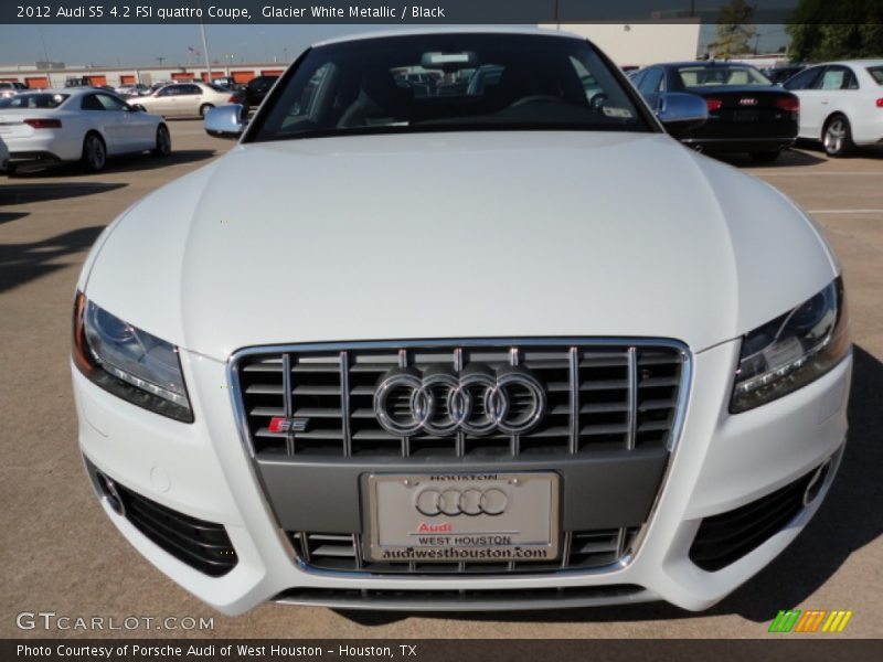 Glacier White Metallic / Black 2012 Audi S5 4.2 FSI quattro Coupe