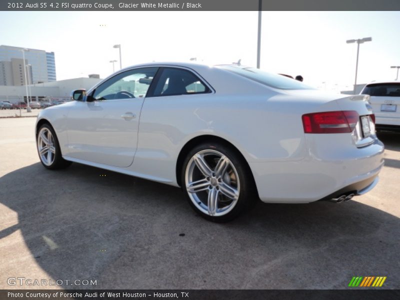 Glacier White Metallic / Black 2012 Audi S5 4.2 FSI quattro Coupe