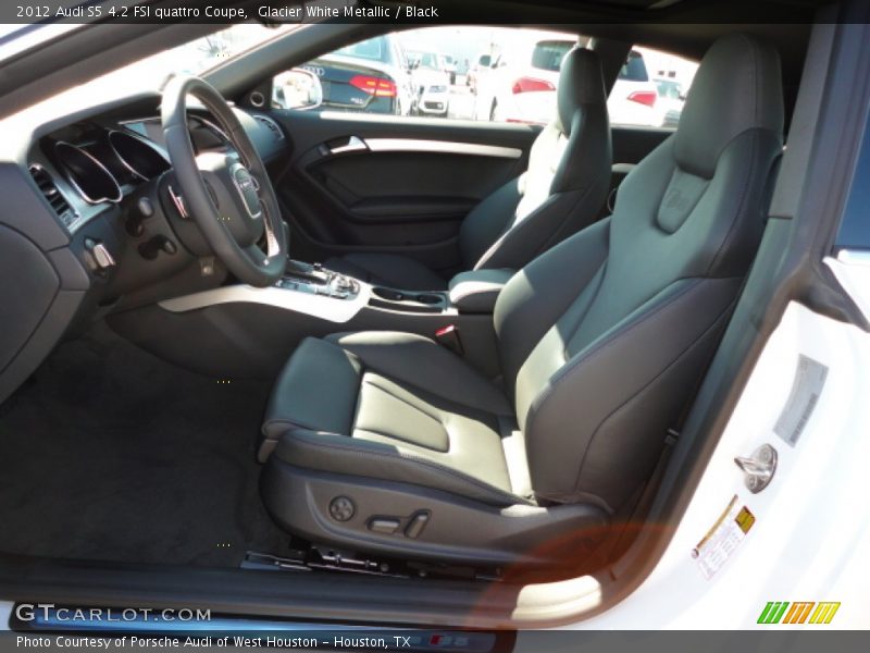 Glacier White Metallic / Black 2012 Audi S5 4.2 FSI quattro Coupe