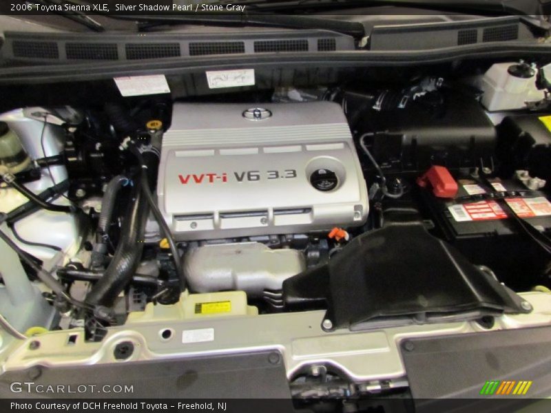 Silver Shadow Pearl / Stone Gray 2006 Toyota Sienna XLE