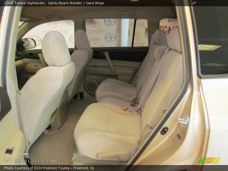 Sandy Beach Metallic / Sand Beige 2008 Toyota Highlander