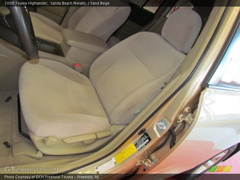 Sandy Beach Metallic / Sand Beige 2008 Toyota Highlander