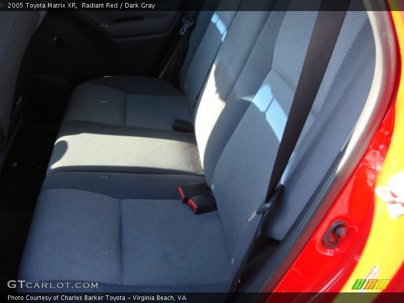 Radiant Red / Dark Gray 2005 Toyota Matrix XR