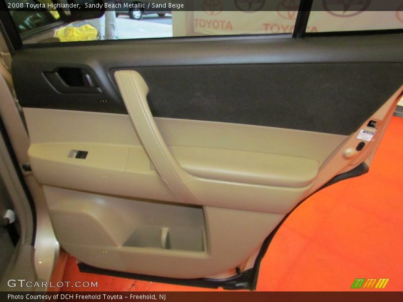 Sandy Beach Metallic / Sand Beige 2008 Toyota Highlander