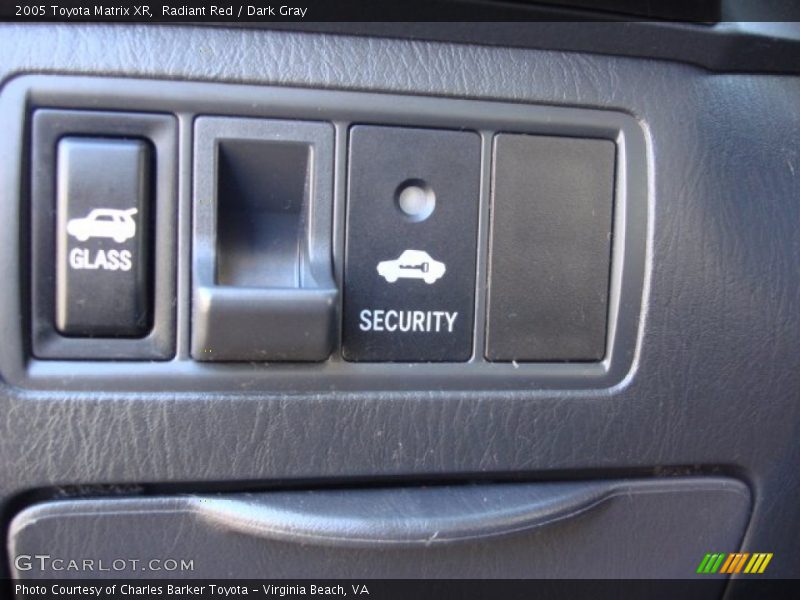 Radiant Red / Dark Gray 2005 Toyota Matrix XR