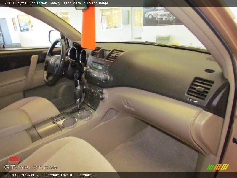 Sandy Beach Metallic / Sand Beige 2008 Toyota Highlander