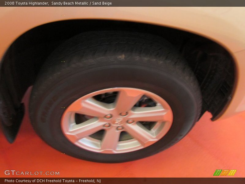 Sandy Beach Metallic / Sand Beige 2008 Toyota Highlander