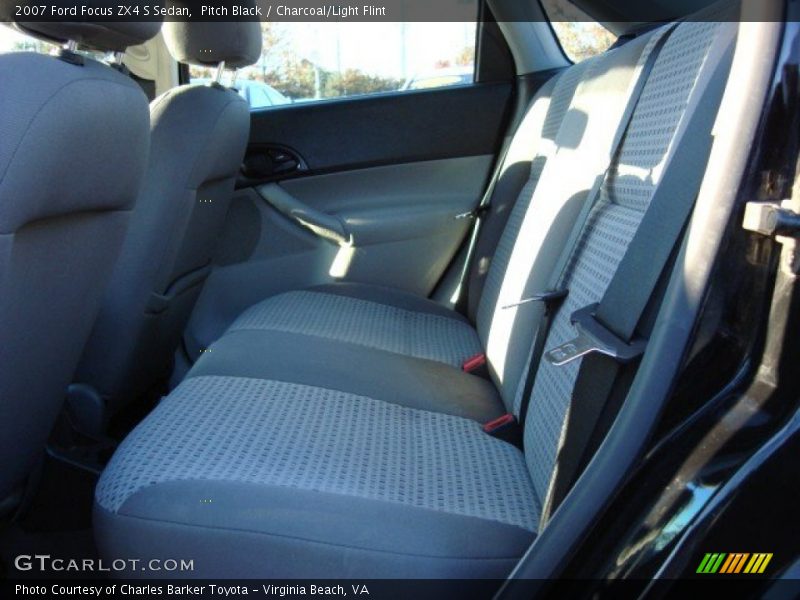 Pitch Black / Charcoal/Light Flint 2007 Ford Focus ZX4 S Sedan