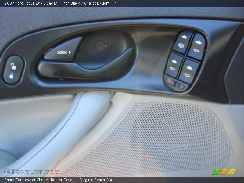 Pitch Black / Charcoal/Light Flint 2007 Ford Focus ZX4 S Sedan