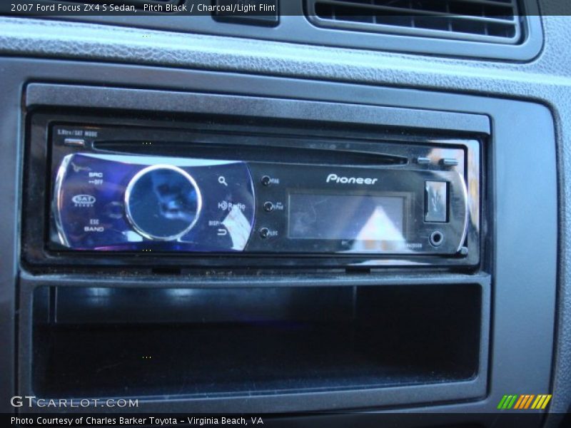 Pitch Black / Charcoal/Light Flint 2007 Ford Focus ZX4 S Sedan